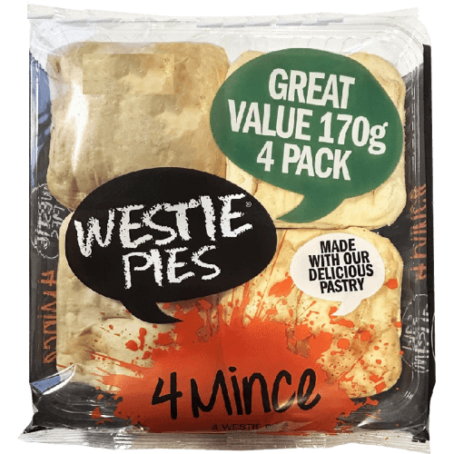 Westie Mince Pies 4 × 170 g