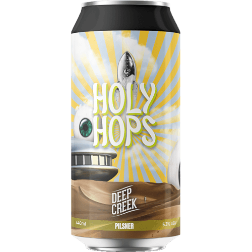 Deep Creek Brewing Company Holy Hops Fresh Hop Pilsner 440 mL