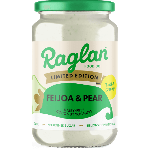 Raglan Food Co Feijoa & Pear Dairy-Free Coconut Yoghurt