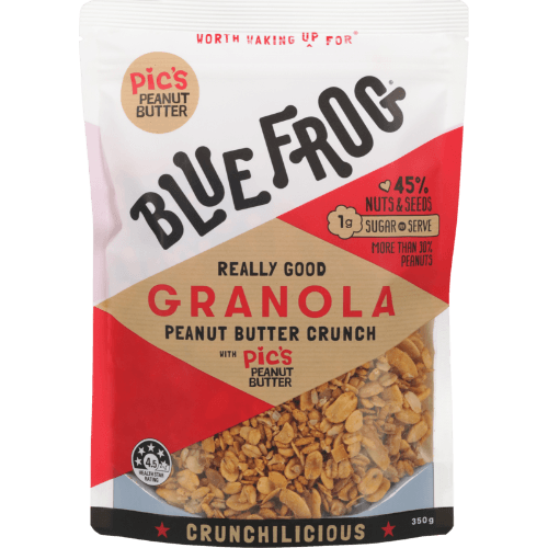 Blue Frog Peanut Butter Crunch Granola