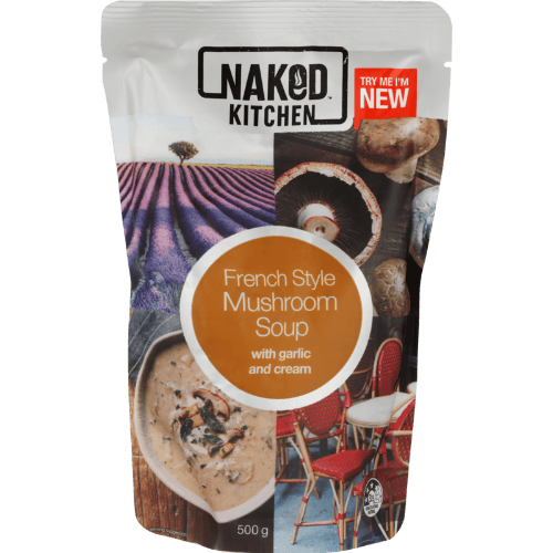 Naked Kitchen French Style Mushroom Soup With Garlic & Cream