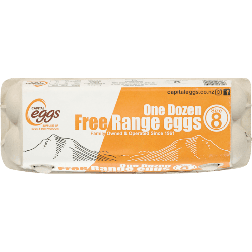 Capital Free Range Size 8 Eggs