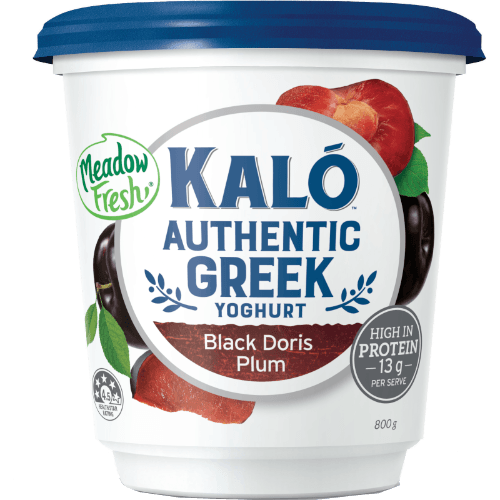 Meadow Fresh Kalo Black Doris Plum Authentic Greek Yoghurt