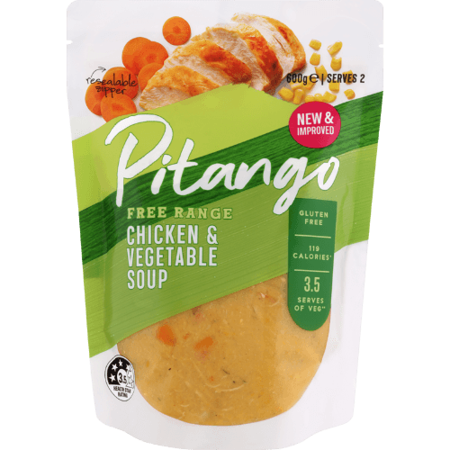 Pitango Free Range Chicken & Vegetable Soup