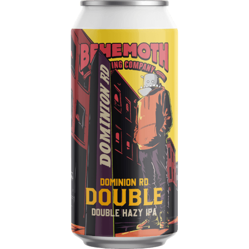 Behemoth Brewing Company Dominion Road Double Double Hazy IPA 440 mL