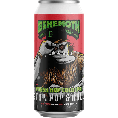 Behemoth Brewing Company Stop Hop & Roll Fresh Hop Cold IPA