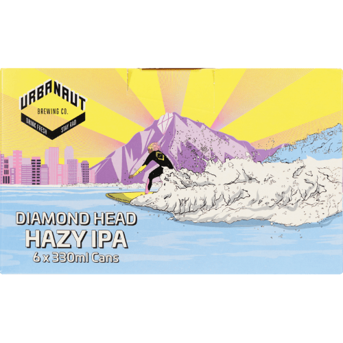 Urbanaut Diamond Head Hazy IPA Cans