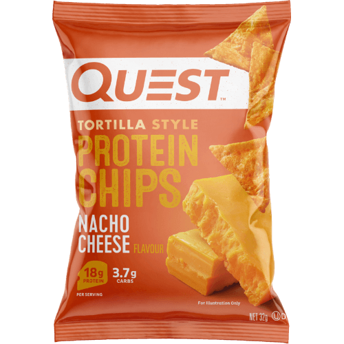 Quest Nacho Cheese Flavour Tortilla Style Protein Chips
