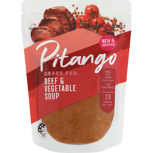 Pitango Grass Fed Beef & Vegetable Soup