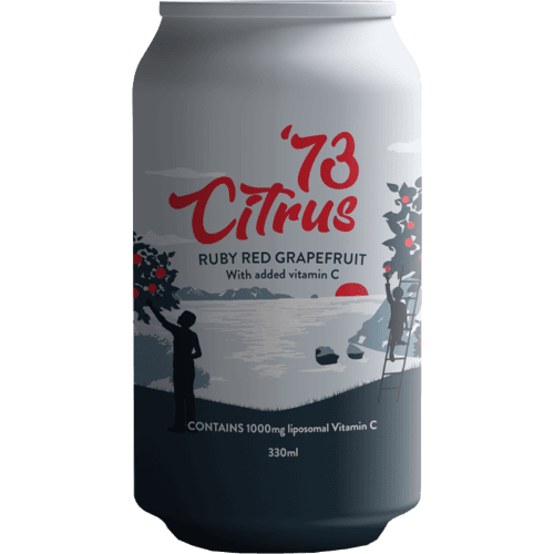 73 Citrus Chilled Fruit Drink Ruby Red Grapefruit Vitamin C 330 mL