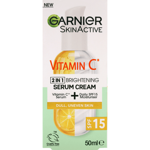 Garnier Vitamin C 2 In 1 Brightening Serum Cream