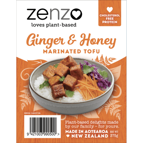 Zenzo Ginger & Honey Marinated Tofu