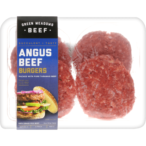 Green Meadows Angus Beef Burgers