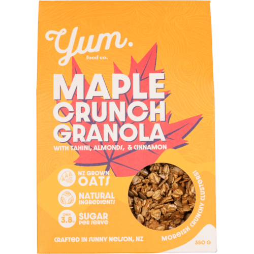 Yum. Maple Crunch Granola Cereal