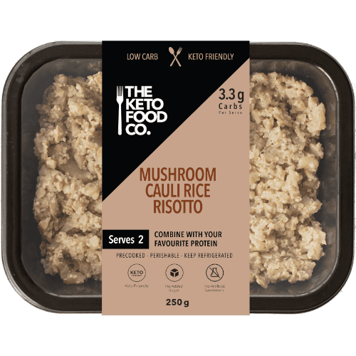 The Keto Food Co Mushroom Cauli Rice Risotto