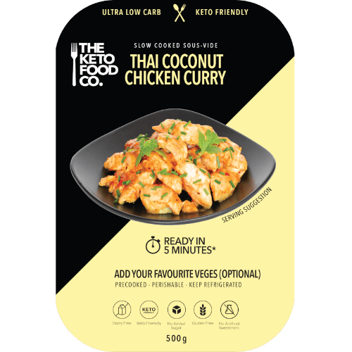 The Keto Food Co Keto Thai Coconut Chicken Curry