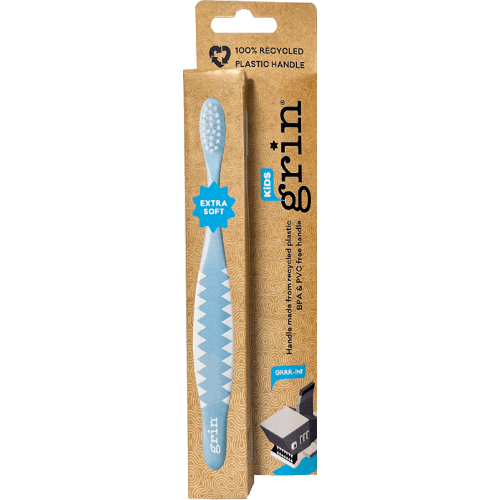 Grin Kids Recycled Blue or PInk Toothbrush