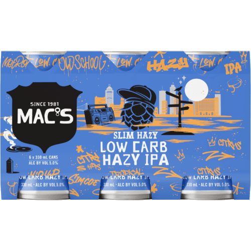 Mac's Slim Hazy Low Carb IPA Cans