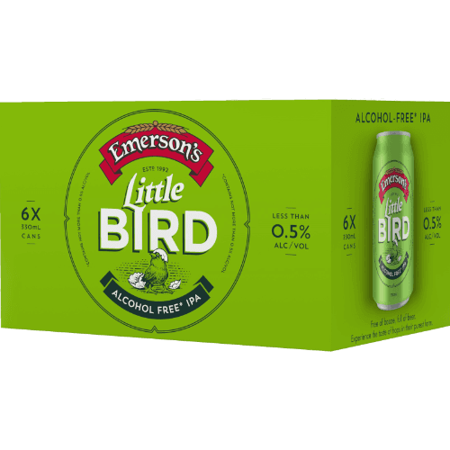 Emerson's Little Bird Alcohol Free IPA Cans