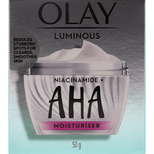 Olay Luminous Niacinamide + Aha Moisturiser