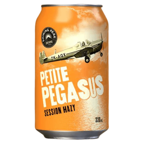 Shining Peak Brewing Petite Pagasus Session Hazy Lager 330 mL