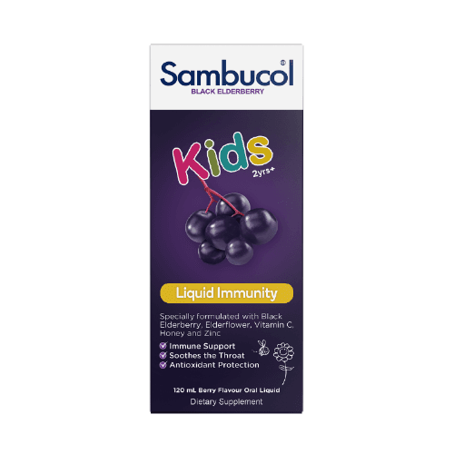 Sambucol Kids Liquid Immunity Berry Flavour Oral Liquid 120 mL