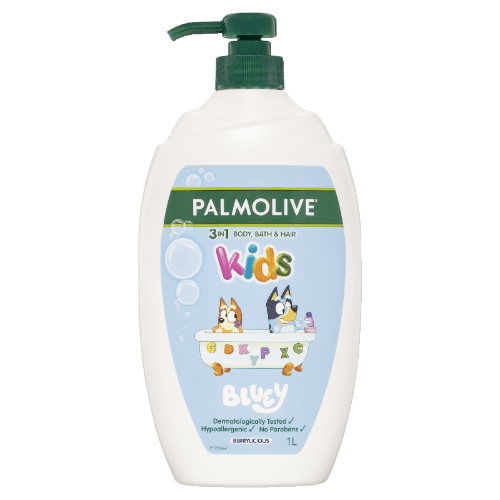 Palmolive Kids Bluey 3 in1 Shampoo Conditioner & Body Wash