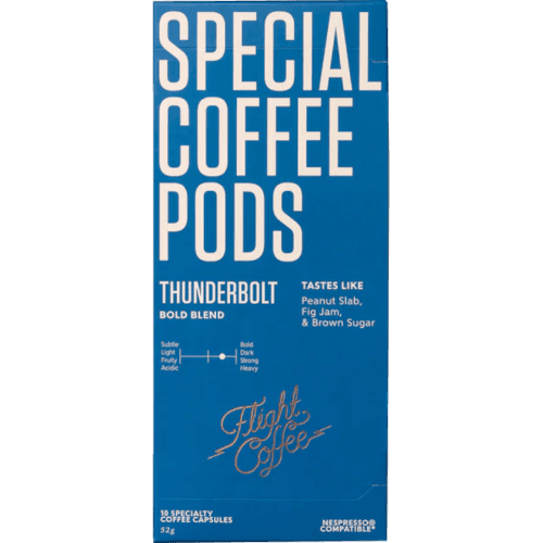 Flight Coffee Coffee Pods Thunderbolt 10 pack