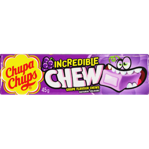 Chupa Chups Grape Flavour Incredible Chews