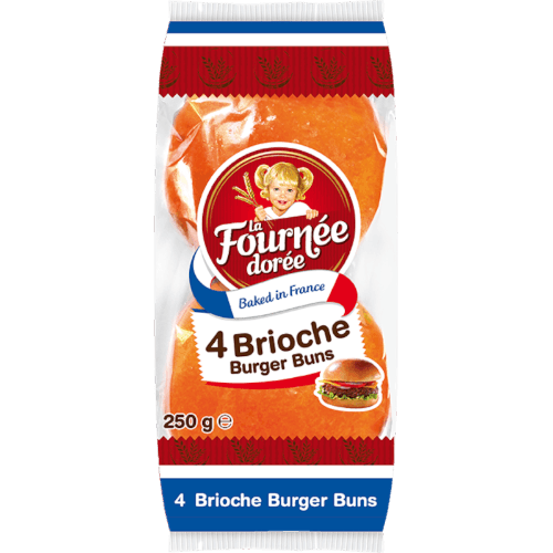 La Fournee Doree Brioche Burger Buns