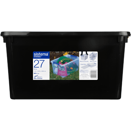 Sistema Storage Bin Black 27 L
