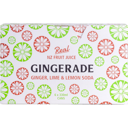 St Andrews Limes Gingerade Ginger, Lime & Lemon Soda Cans