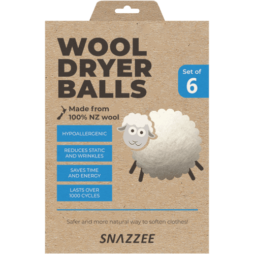 Snazzee Dryer Balls 6 pack