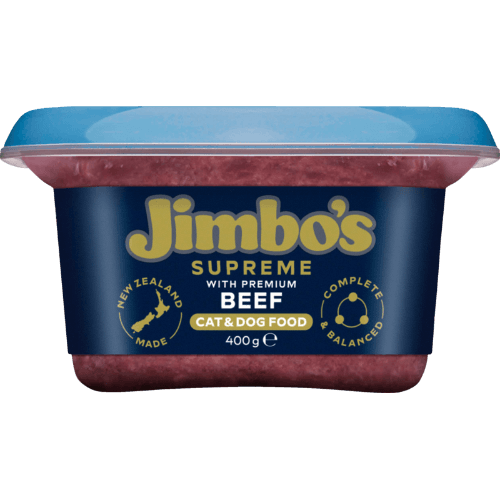 Jimbo's Supreme With Premium Beef Cat & Dog Food