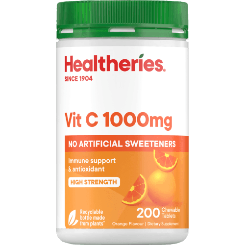 Healtheries Vit C 1000mg Chewable Tablets