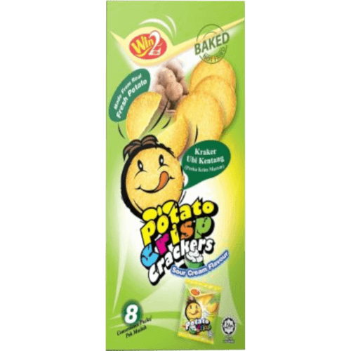 WIN2 Sour Cream Potato Crisp Crackers
