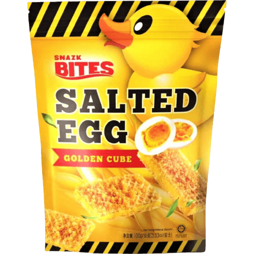 Snazk Bites Golden Cube (original) Salted Egg BItes