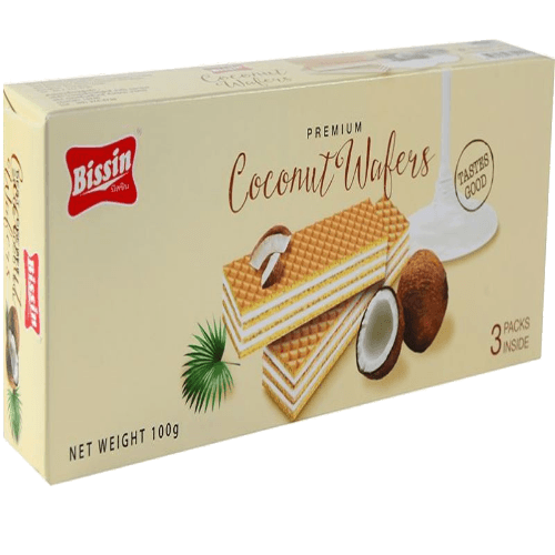 Bissin Wafers Coconut 100 g