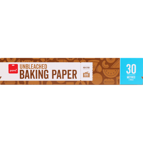 Pams Unbleached Baking Paper