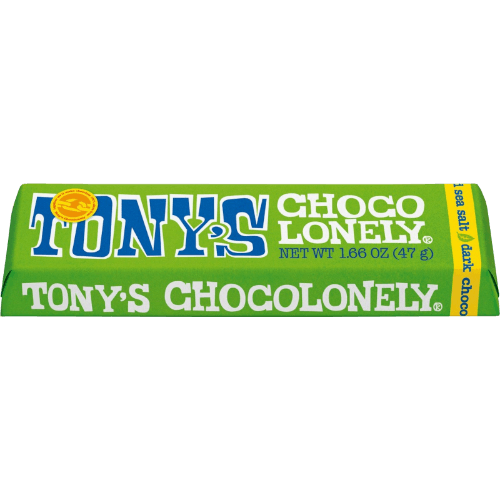 Tony's Chocolonely Almond Sea Salt Dark Chocolate Bar