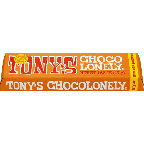 Tony's Chocolonely Caramel Sea Salt Milk Chocolate Bar