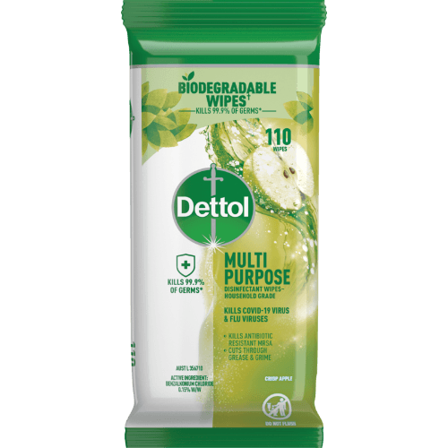 Dettol Crisp Apple Multi Purpose Wipes