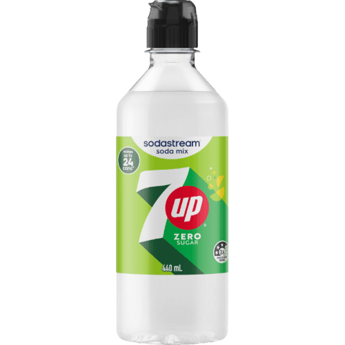 Sodastream 7 Up Zero Sugar Free Soda Mix