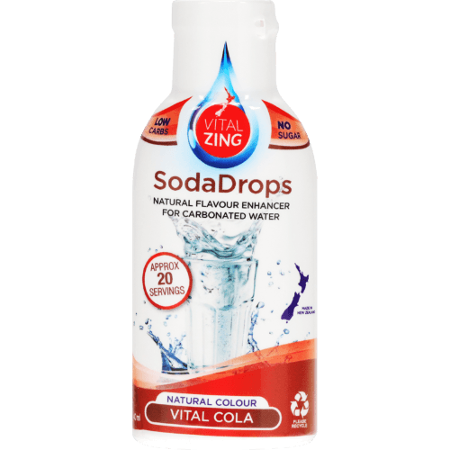 Vital Zing Soda Drops Cola Natural Flavour Enhancer