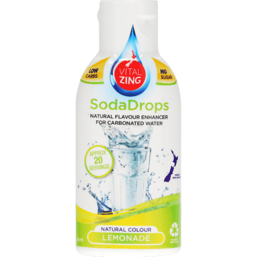 Vital Zing Soda Drops Lemonade Natural Flavour Enhancer