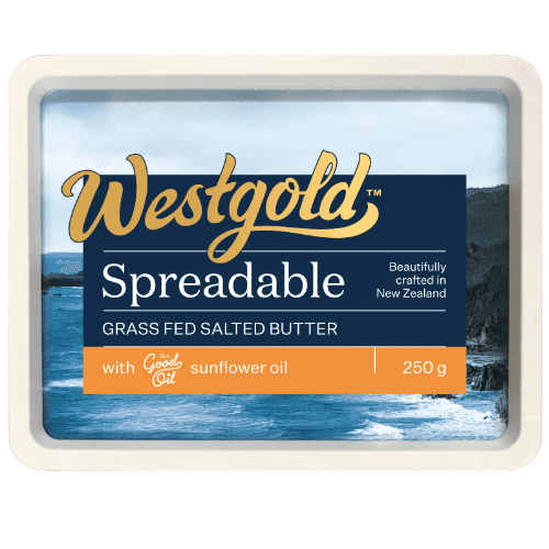 Westgold Spreadable Grass Fed Salted Butter
