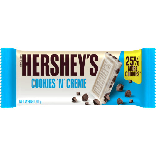 Hershey's Cookie & Cream Chocolate Bar