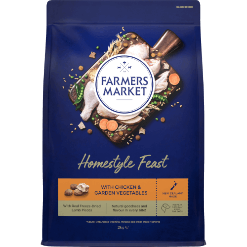 Farmers Market Homestyle Feast With Chicken & Garden Vegetables Adult Dry Dog Food