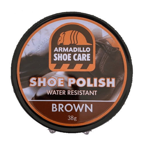 Armadillo Brown Shoe Polish