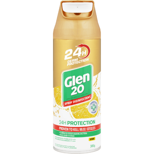 Glen 20 Citrus 24HR Protection Disinfectant Spray